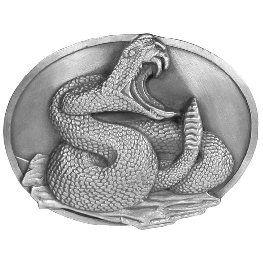 Snake Antiqued Belt Buckle - Flyclothing LLC