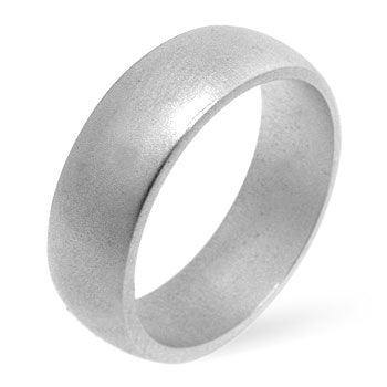 Matte Silver Wedding Band - Flyclothing LLC