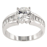 Antoinette Silver Engagement Ring - Flyclothing LLC