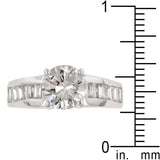 Antoinette Silver Engagement Ring - Flyclothing LLC