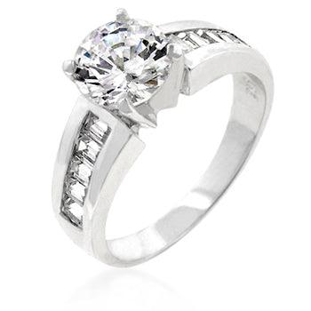 Antoinette Engagement Silver Ring - Flyclothing LLC