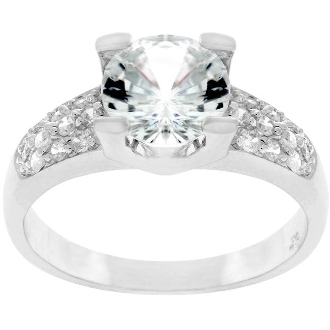 Classic Clear Engagement Ring - Flyclothing LLC