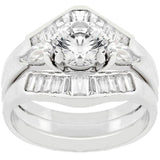 Two-Piece Engagement Ring Set - Flyclothing LLC