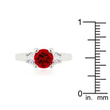 Mini Ruby Triplet Ring - Flyclothing LLC