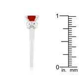 Mini Ruby Triplet Ring - Flyclothing LLC