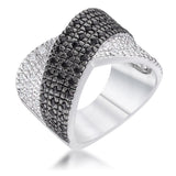 Cross Pattern Cocktail Ring - Flyclothing LLC