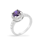 Tanzanite Purple Crown Ring - Flyclothing LLC