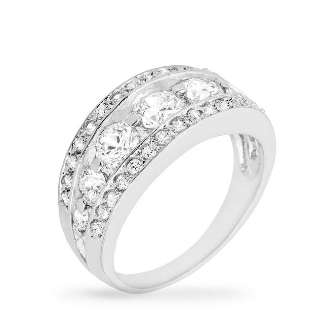 Tiered Anniversary Ring - Flyclothing LLC