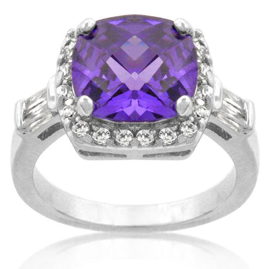 Midnight Amethyst Ring - Flyclothing LLC