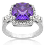 Midnight Amethyst Ring - Flyclothing LLC