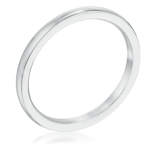 2 mm Stainless Steel Wedding Band - Flyclothing LLC