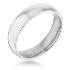 5 mm Stainless Wedding Band - Flyclothing LLC