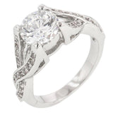 Brilliant Twist Engagement Ring - Flyclothing LLC