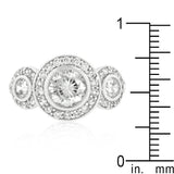 Fitzgerald Cubic Zirconia Ring - Flyclothing LLC