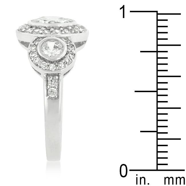 Fitzgerald Cubic Zirconia Ring - Flyclothing LLC