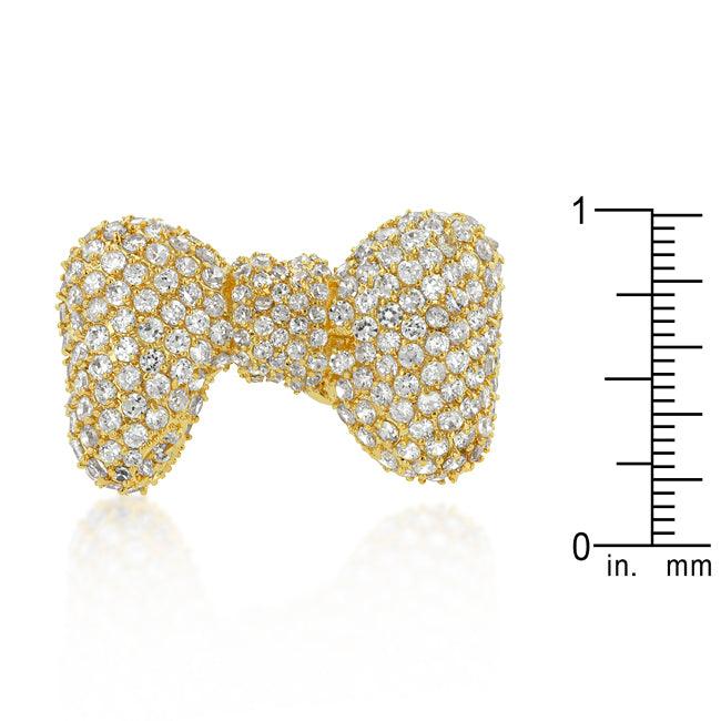 Bow Tie Cubic Zirconia Ring - Flyclothing LLC