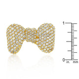 Bow Tie Cubic Zirconia Ring - Flyclothing LLC