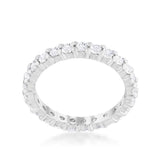 Cubic Zirconia Eternity Band - Flyclothing LLC