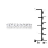 Cubic Zirconia Eternity Band - Flyclothing LLC