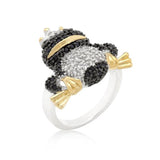 Cubic Zirconia Frog Prince Ring - Flyclothing LLC