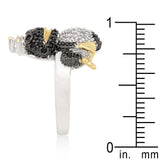 Cubic Zirconia Frog Prince Ring - Flyclothing LLC