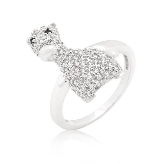 Cubic Zirconia Giraffe Ring - Flyclothing LLC