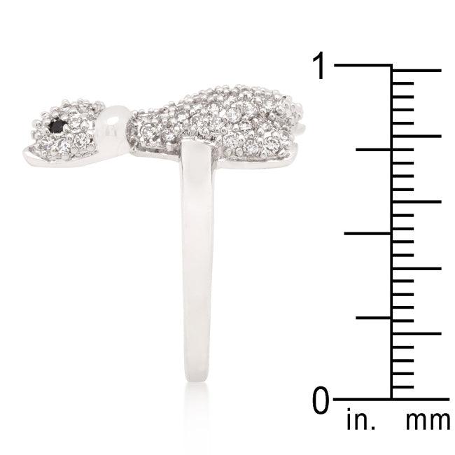 Cubic Zirconia Giraffe Ring - Flyclothing LLC