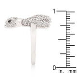 Cubic Zirconia Giraffe Ring - Flyclothing LLC