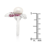 Pearl Crab Cubic Zirconia Ring - Flyclothing LLC