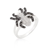 Cubic Zirconia Spider Fashion Ring - Flyclothing LLC