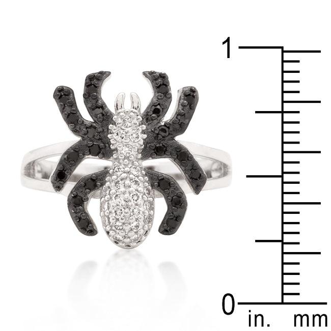 Cubic Zirconia Spider Fashion Ring - Flyclothing LLC