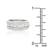 Simple Cubic Zirconia Ring Set - Flyclothing LLC