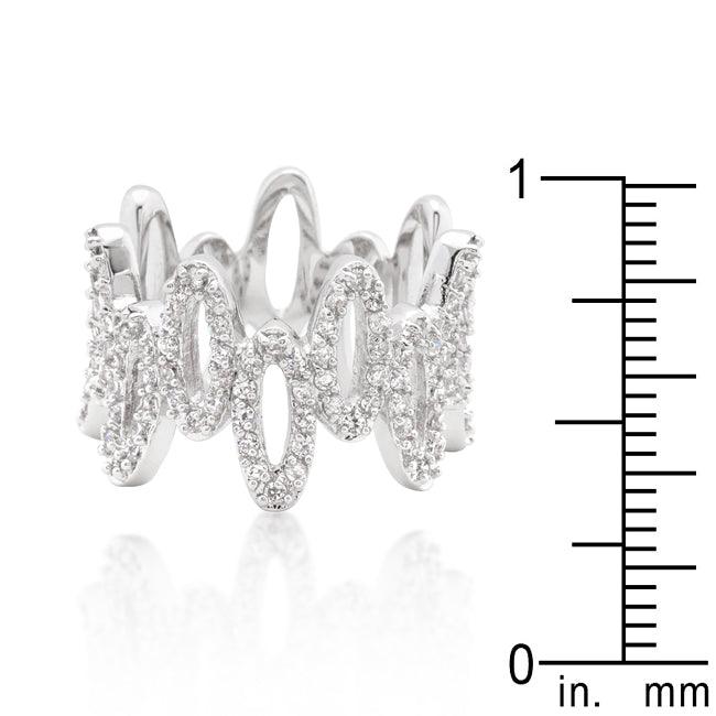 Cubic Zirconia Oval Fashion Ring - Flyclothing LLC