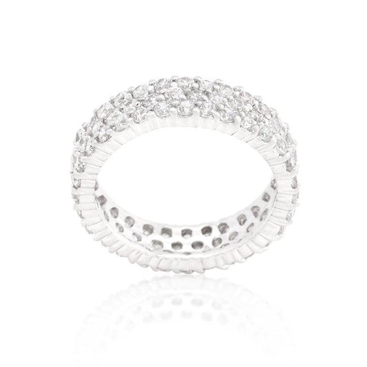 Pave Eternity Ring - Flyclothing LLC