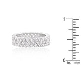 Pave Eternity Ring - Flyclothing LLC