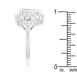 Heart Halo Engagement Ring - Flyclothing LLC