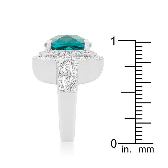 Candy Aqua Cocktail Ring - Flyclothing LLC