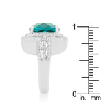 Candy Aqua Cocktail Ring - Flyclothing LLC