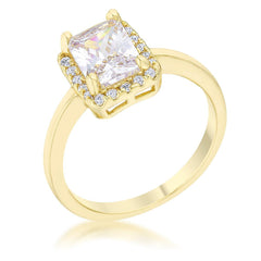 Mariane 2ct CZ 14k Gold Classic Ring - JGI