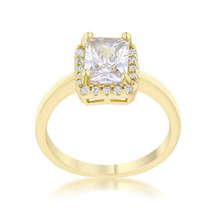 Mariane 2ct CZ 14k Gold Classic Ring - JGI