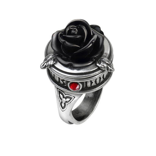 Alchemy Gothic Sub Rosa Poison Ring - Alchemy Gothic