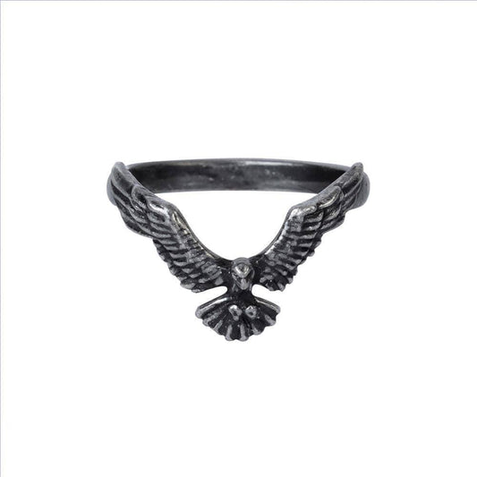 Alchemy Gothic Ravenette Ring - Alchemy Gothic