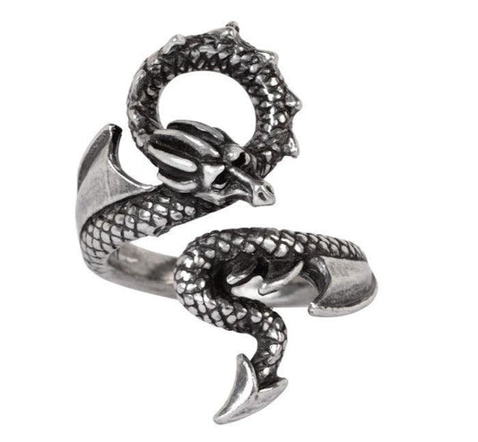 Alchemy Gothic Dragons Lure Ring - Alchemy Gothic