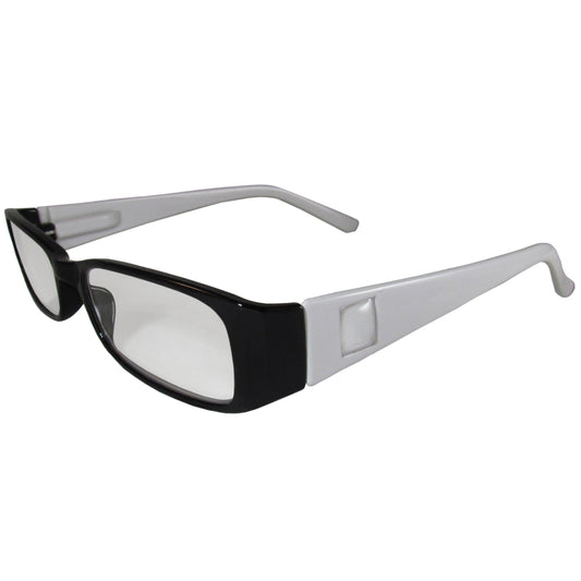 Black and White Reading Glasses Power +1.25, 3 pack - Flyclothing LLC