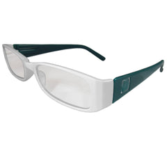 White and Teal Reading Glasses Power +1.75, 3 pack - Flyclothing LLC