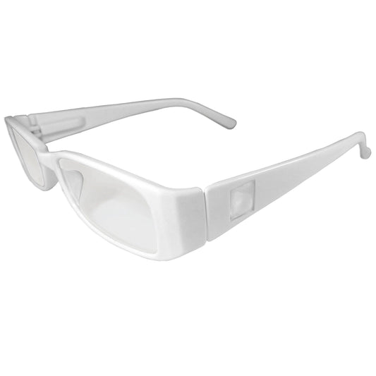 White Reading Glasses Power +1.25, 3 pack - Flyclothing LLC