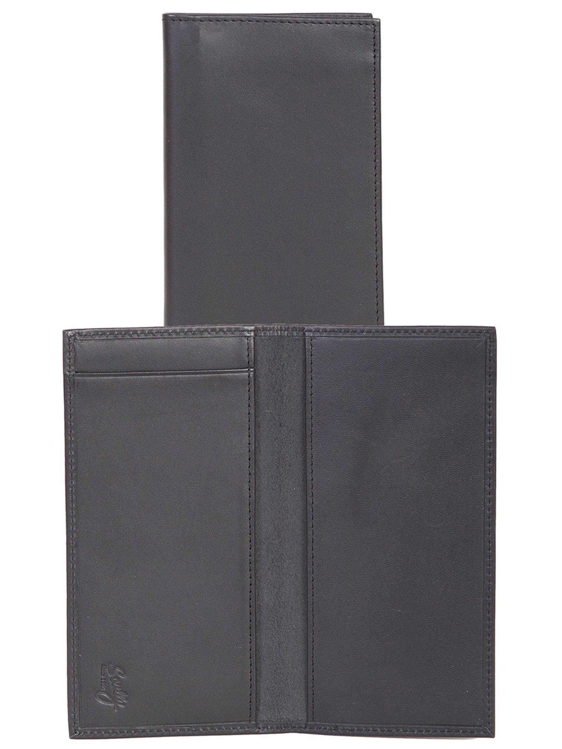 Scully BLACK CHECKBOOK COVER - Flyclothing LLC