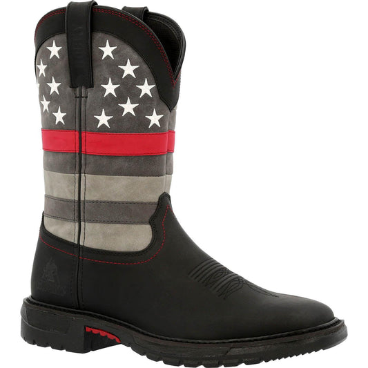 Rocky Red Line Western Boot - Flyclothing LLC