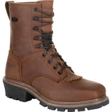 Rocky Square Toe Logger Waterproof Work Boot - Flyclothing LLC