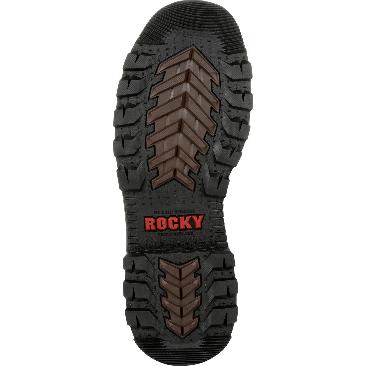 Rocky Rams Horn Waterproof Composite Toe Pull-On Work Boot - Rocky